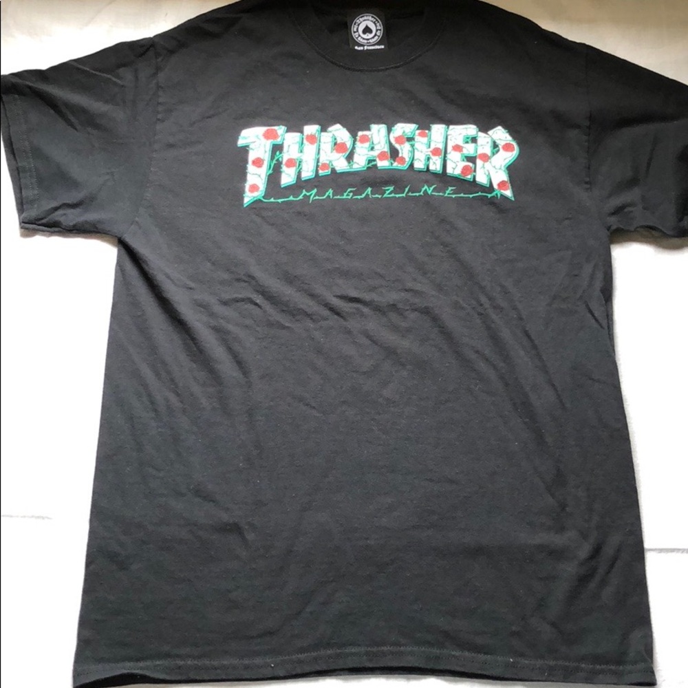Black rose thrasher shirt